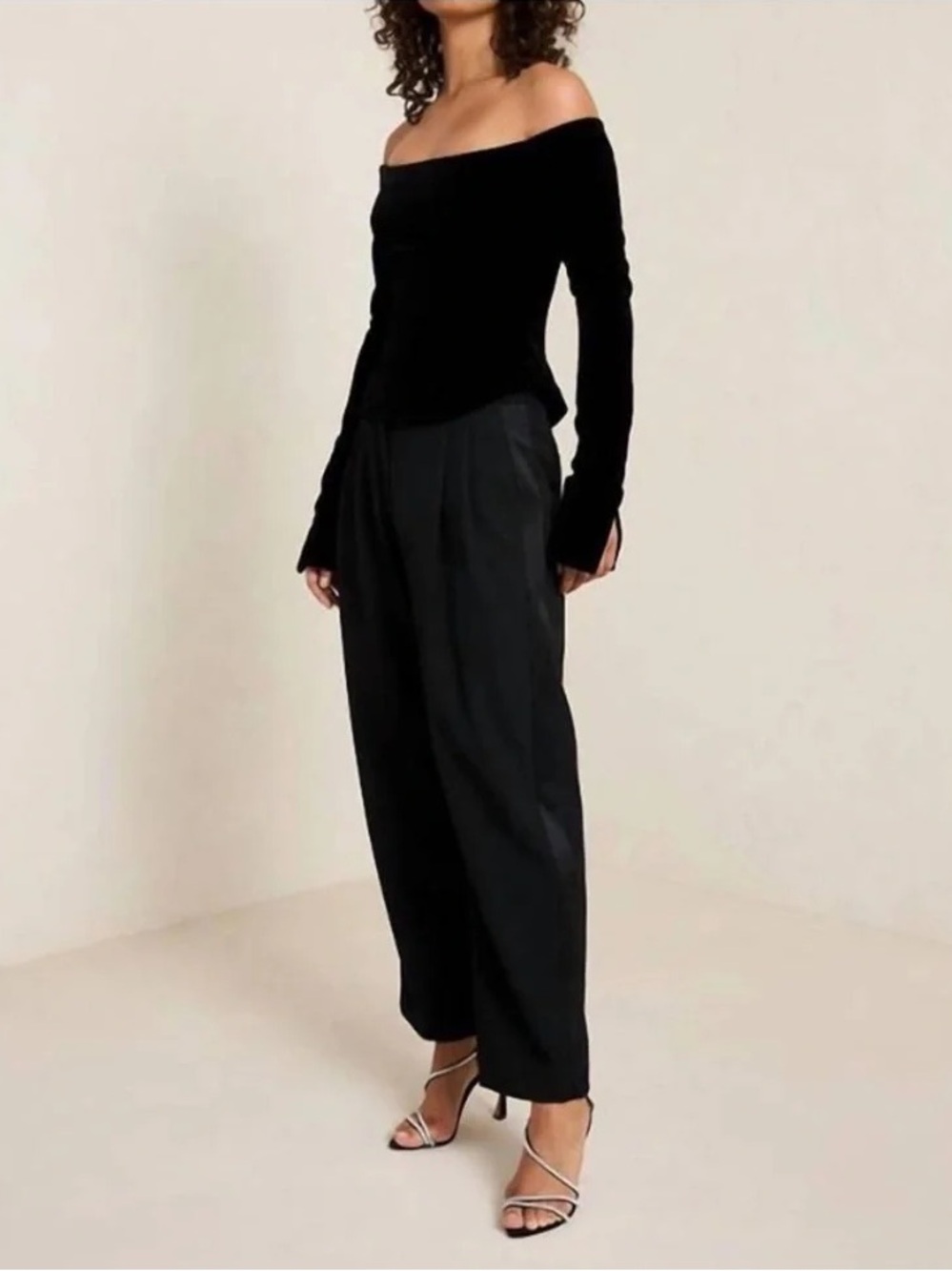 A.L.C. Velvet Blouse